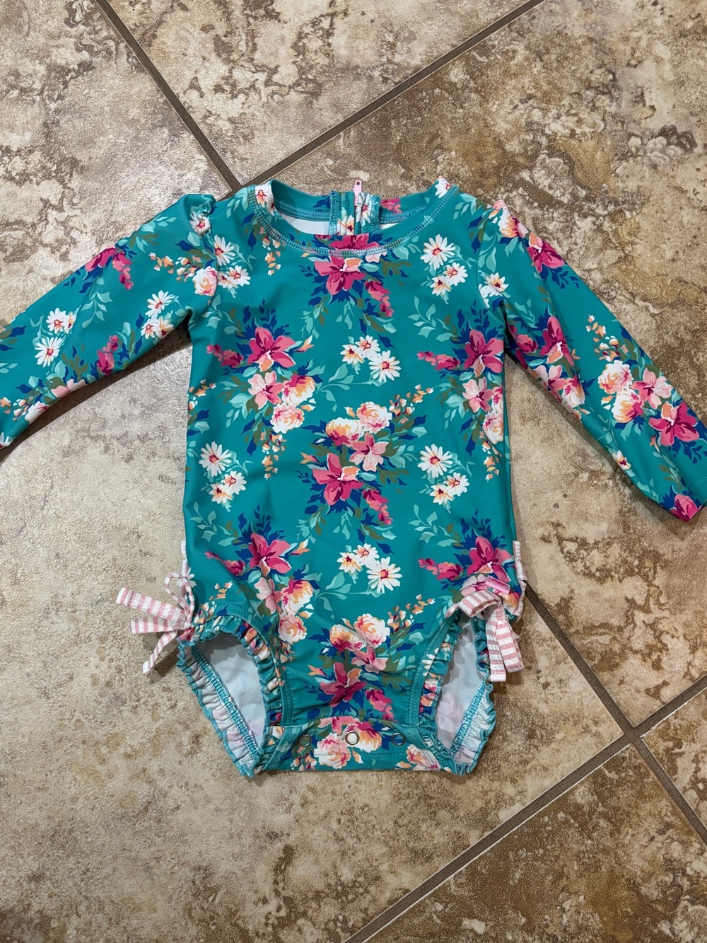 Floral Rufflebutts Swimsuit